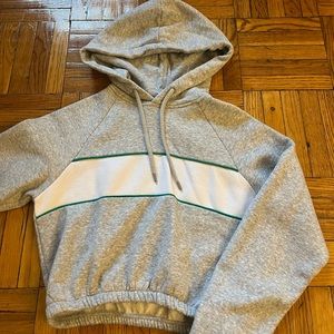 Garage cropped hoodie